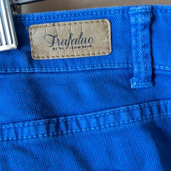 Lot of 2 ZARA TRF Trafaluc Denim Jeans NWT Salmon NWOT Blue US Size 10 - Picture 16 of 16